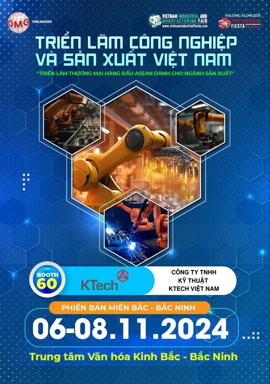 VIMF BAC NINH 2024 – Vietnam Industrial & Manufacturing Exhibition 2024